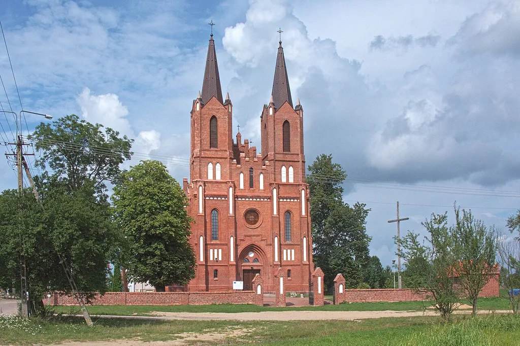Kościół Wniebowzięcia Najświętszej Maryi Panny w Łubinie Kościelnym.