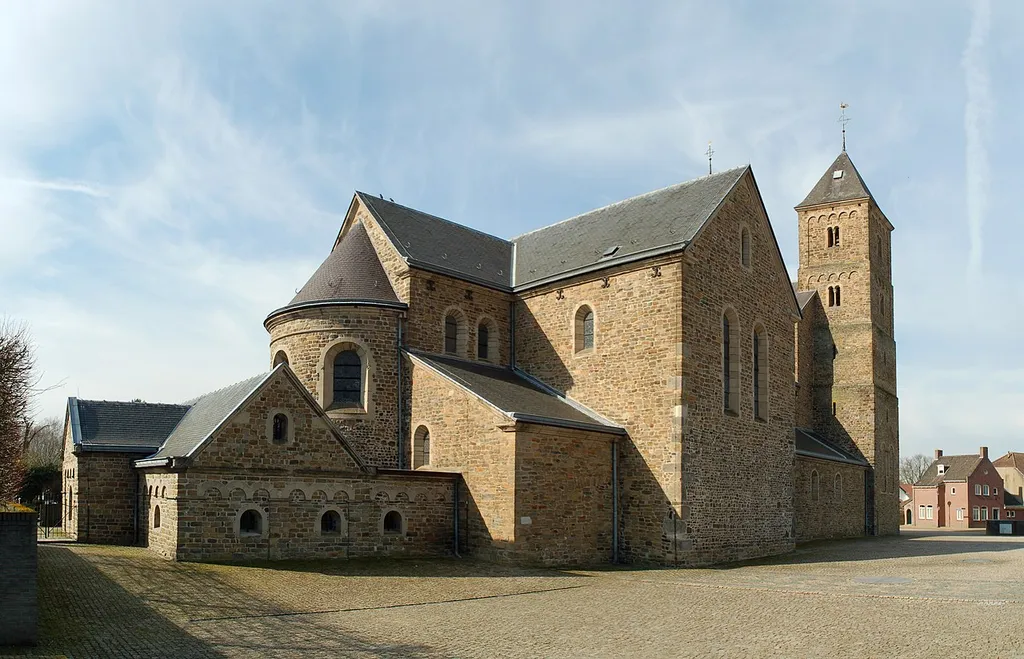 St. Amelbergachurch in Susteren, Netherlands, Pano