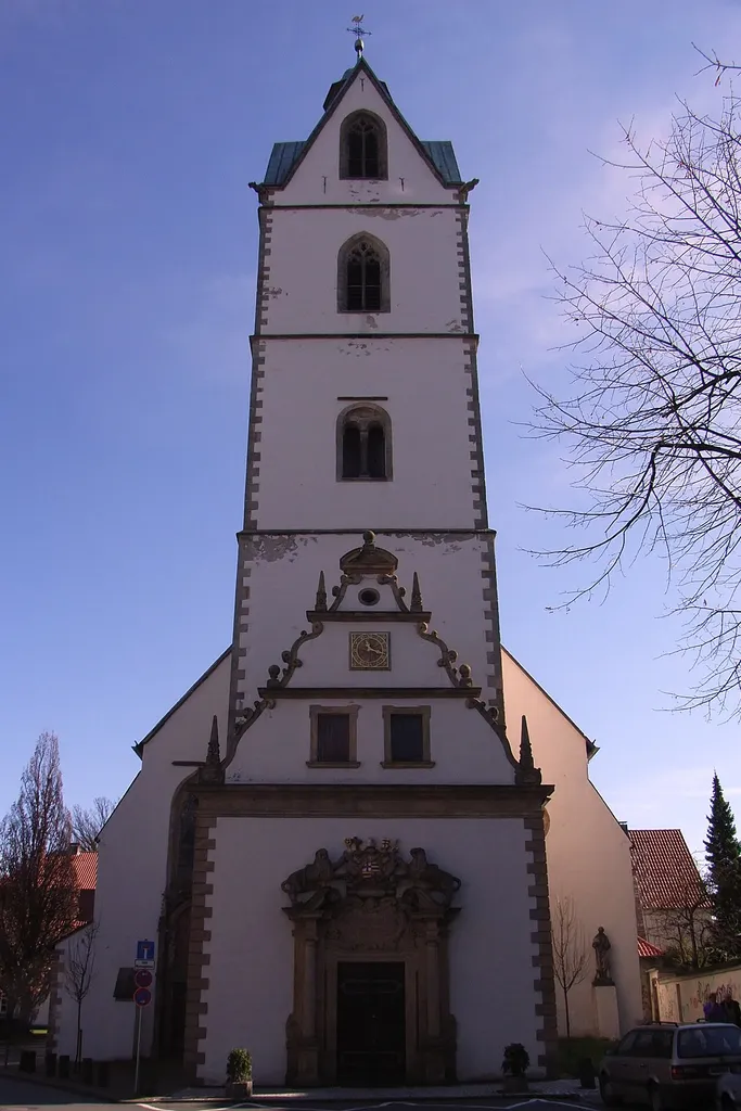 Paderborn, Deutschland: Busdorfkirche.