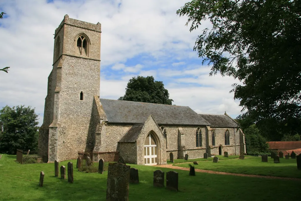 All Saints' parish church, Fring, Norfolk, seen from the south