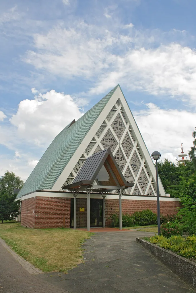 Church Corvinuskirche in Wunstorf, Germany