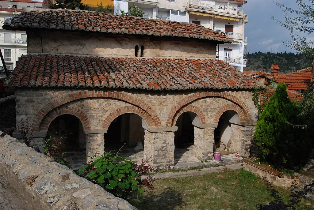 Church of Agii Treis, Kastoria, Greece.