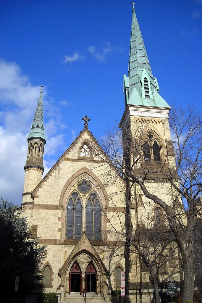 Church of the Ascension and Saint Agnes at 1217 Massachusetts Avenue NW in Washington, D.C. The church is listed on the National Register of Historic Places. The church was founded in 1845 and the current building was constructed in 1875.