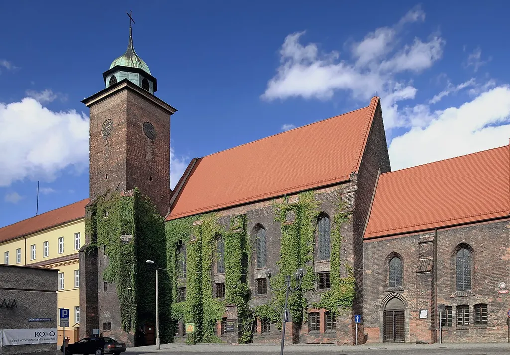 Racibórz, former Holy Spirit church, now museum, build in 14th century, 1936