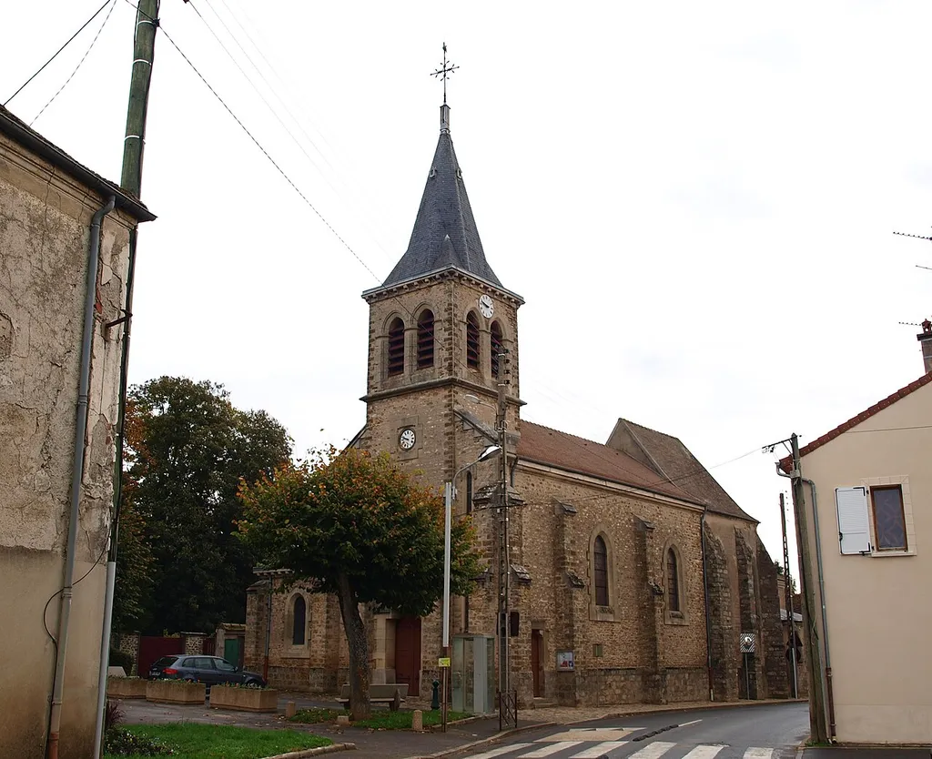 Coubert (Seine-et-Marne ; France) ; église