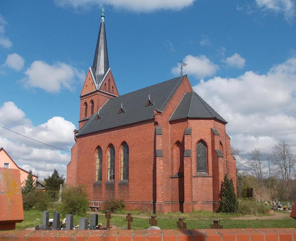 Trebbichau church (Osternienburger Land, Anhalt-Bitterfeld district, Saxony-Anhalt)
