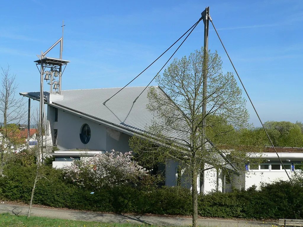 Church Auferstehungskirche in Gäufelden-Nebringen, Gäufelden, Germany