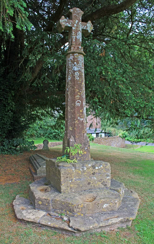 Cross, 3 Metres South East Of Porch, Church of St Peter And St Paul, Combe Florey