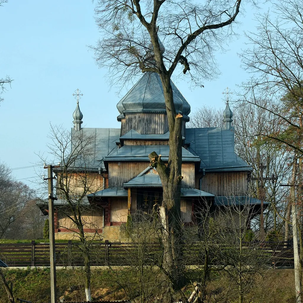 Церква святої Параскеви в селі Красів Миколаївського району Львівської області.