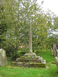 Cross in St Michael's churchyard