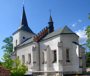 All Saints church in Bobowa