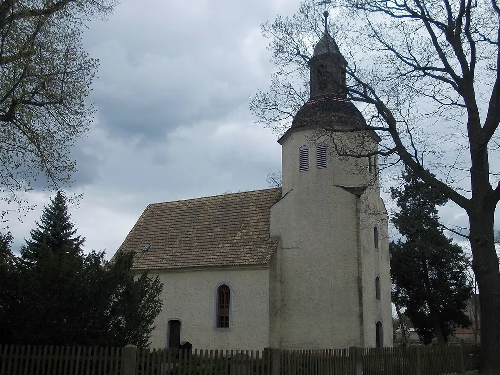 Mockritz church (Elsnig, Nordsachsen district, Saxony)