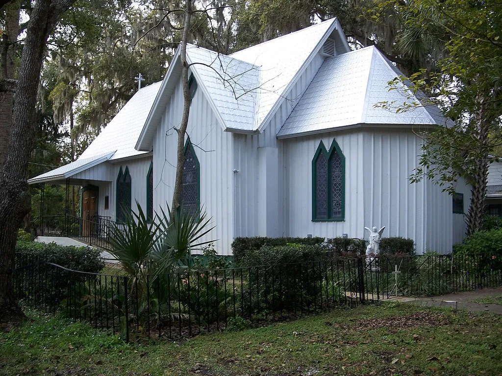All Saint's Episcopal Church, in Enterprise, Florida One of two churches in Enterprise.