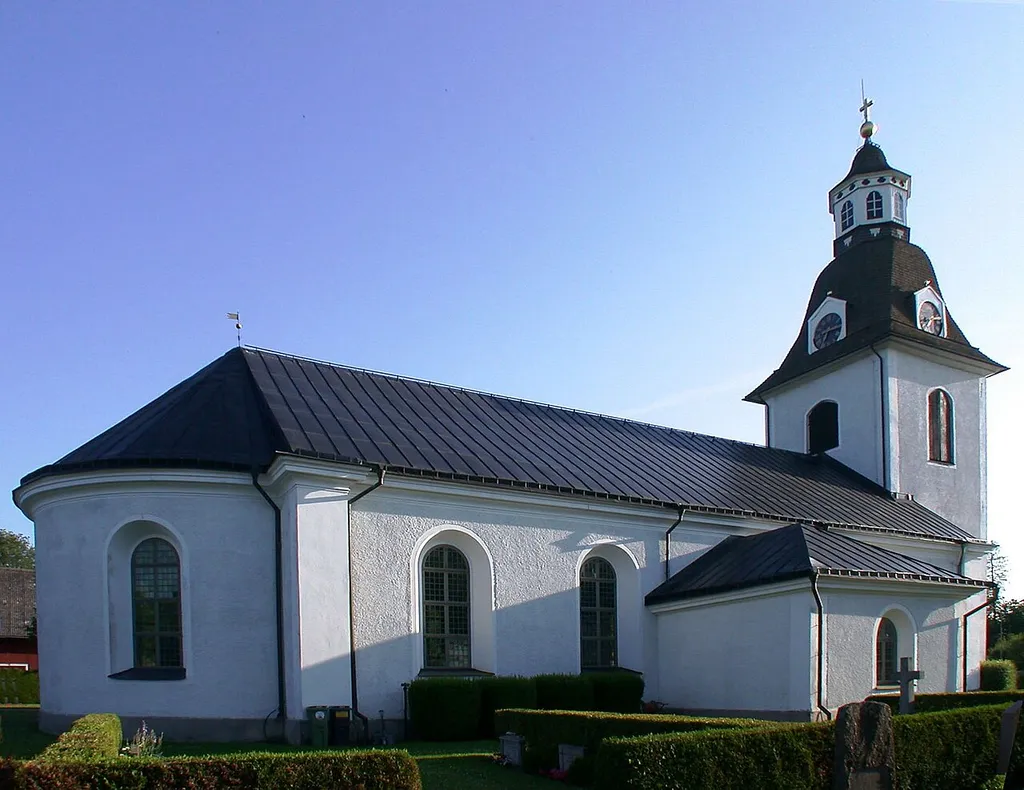 Västerlösa church, Linköping, Sweden.