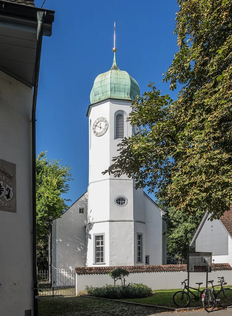 The church of Kleinhüningen.