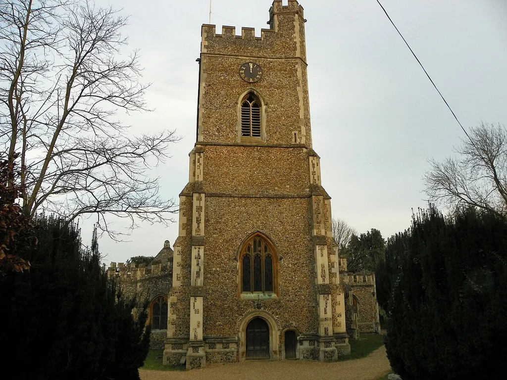 St Andrew and St Mary, Watton at Stone, Hertfordshire, 12 March 2011. A Grade II* Listed Building