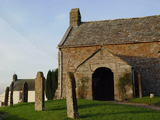 South porch of St Cuthbert's parish church, Clifton, Cumbria
