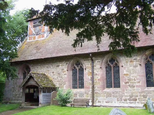 St. John The Baptist, Hughley A E Housman included a reference to its 'steeple' in poem # 61 of his collection 'A Shropshire Lad'