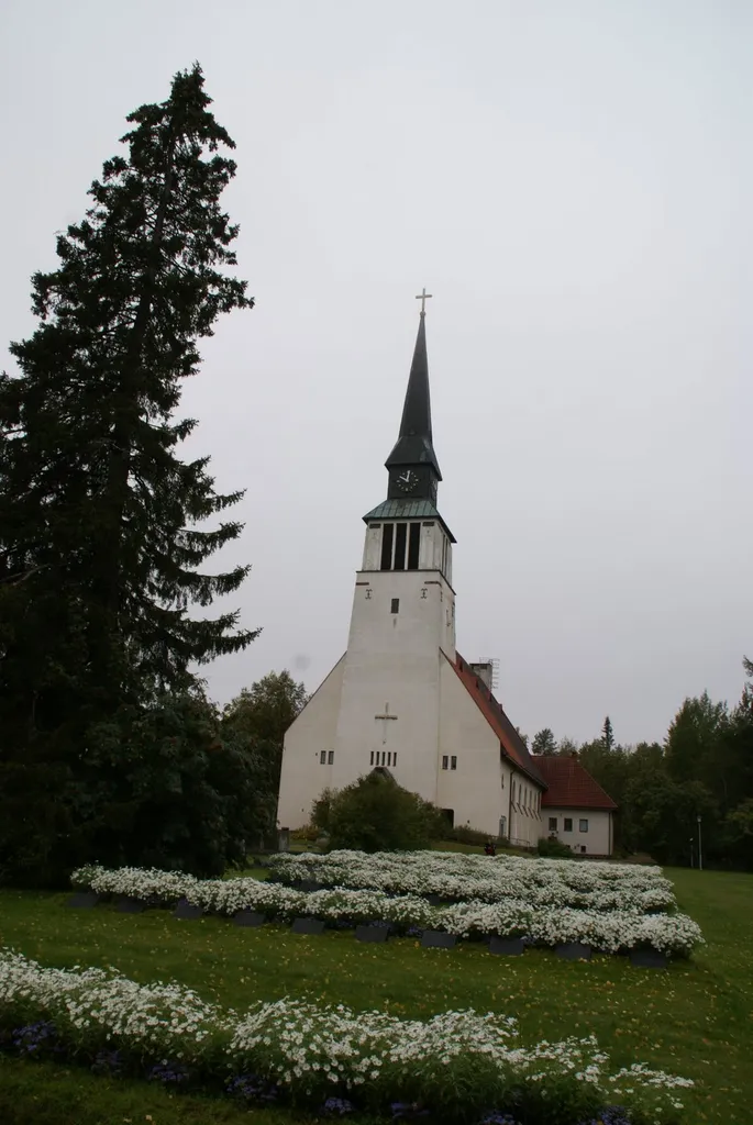 Kemijärvi Church in Finland