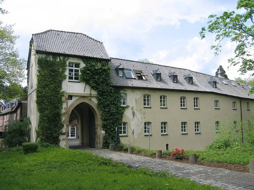 Teil der Burg Hemmersbach in Horrem