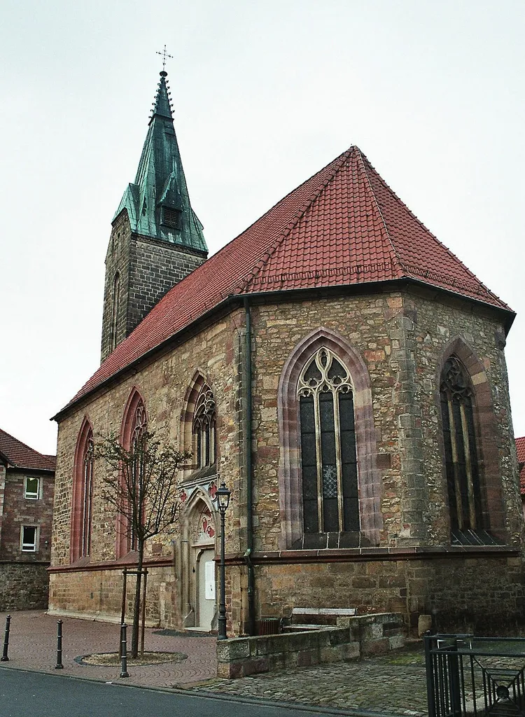 Hünfeld the church of the Holy Cross