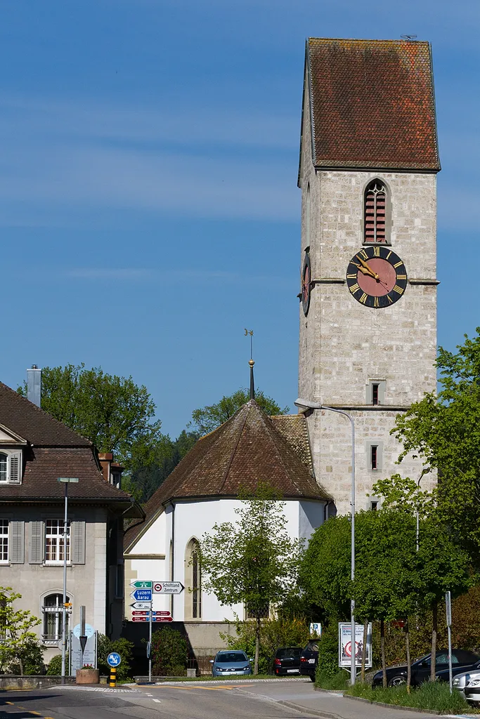 Die evangelisch-reformierte Kirche in Schöftland (AG) - (Kulturgut Liste B)