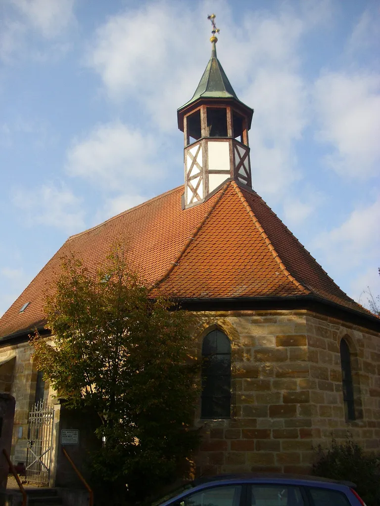 Die Kreuzkirche in Roth (1625) an der Münchener Straße 30