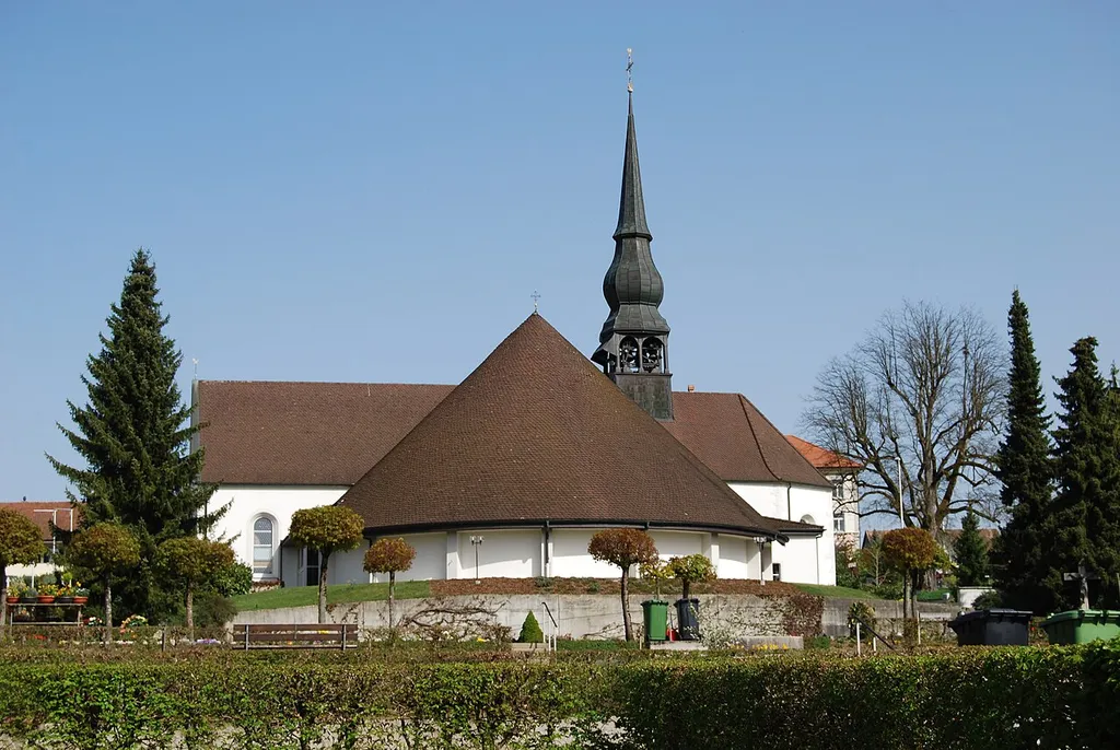 Church of Wolfwil, canton of Solothurn, Switzerland
