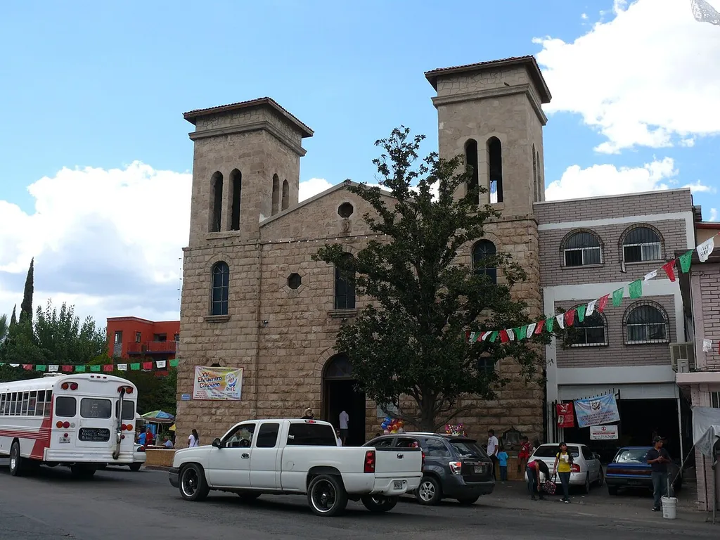 The church of the Immaculate Conception in Nogales (Sonora, Mexico).