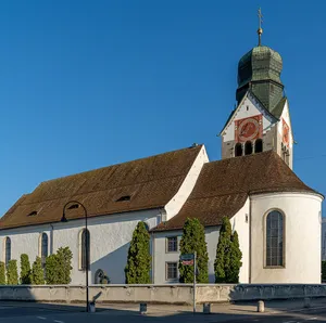 St. Martin's catholic church with St. Anne's ossuary