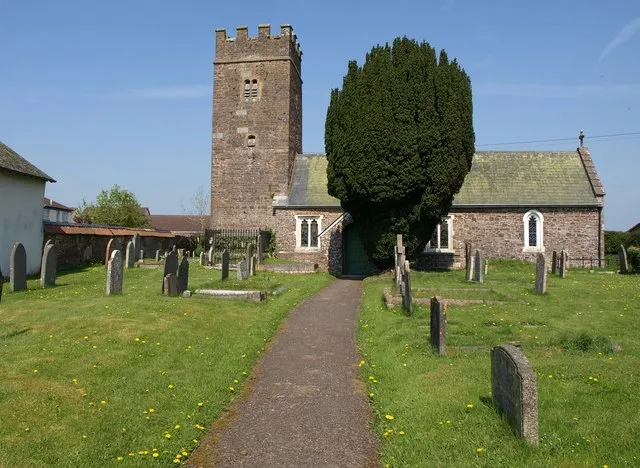 St Thomas of Canterbury's parish church, Puddington, Devon, seen from the south