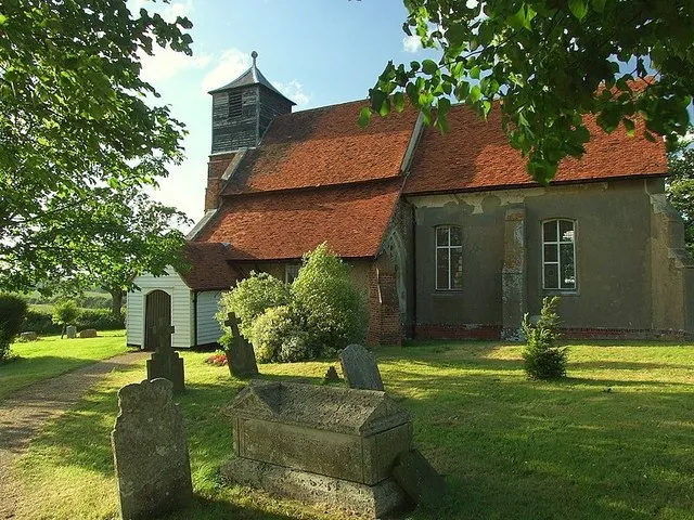 St. Mary's church, Buttsbury, near to Ingatestone, Essex, Great Britain This is a photo of listed building number 1264434.