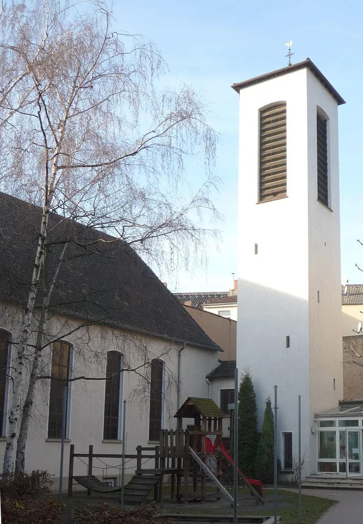 Hafenkirche im Mannheimer Stadtteil Jungbusch