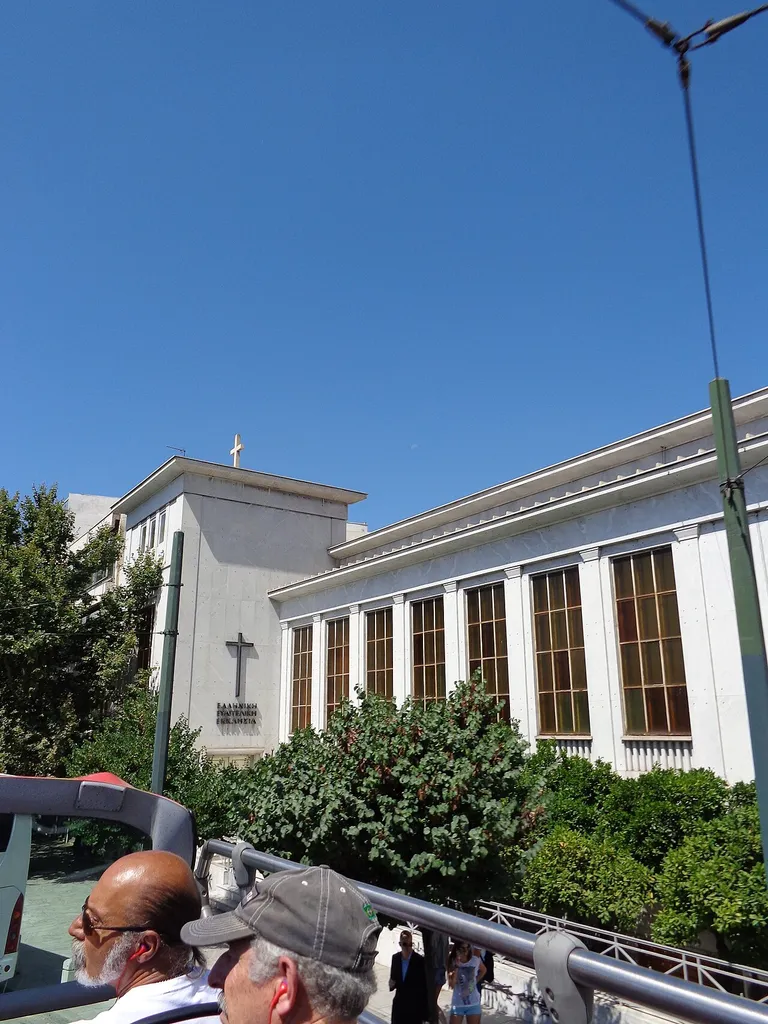 Building of the First Community of the Evangelical Church of Greece in Athens, 50 Amalias Ave., GR 105 58 ATHENS