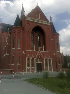 Our Lady of Sorrows church in Nysa