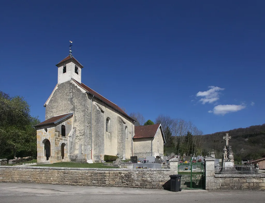 Église de Coulans-sur-Lison (Doubs).