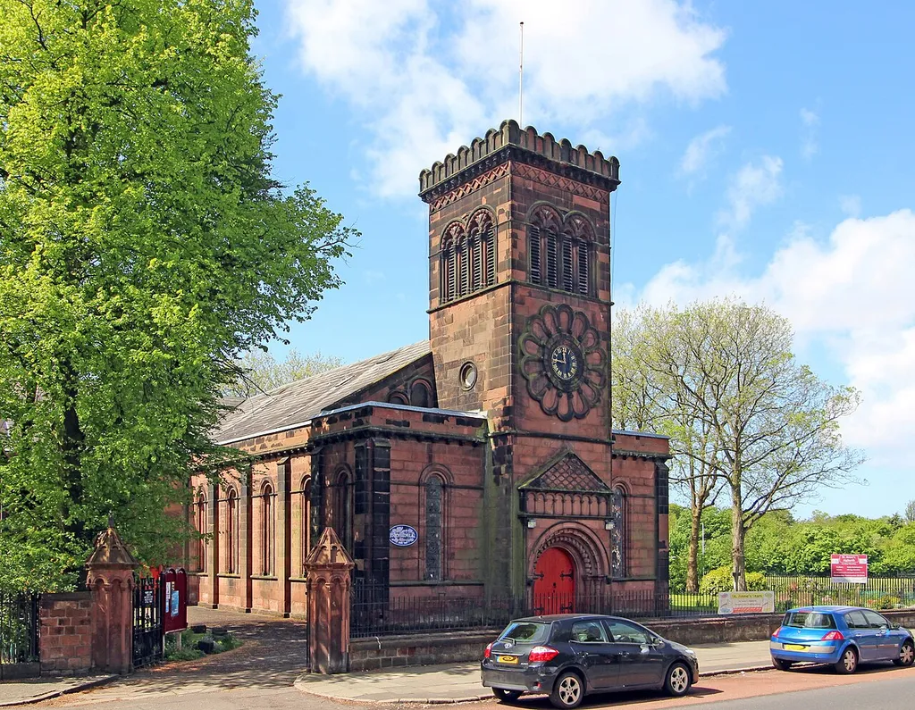 Frontage from across Aigburth Road- from south
