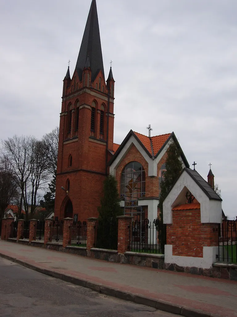 Exaltation of the Holy Cross church in Olecko, Poland