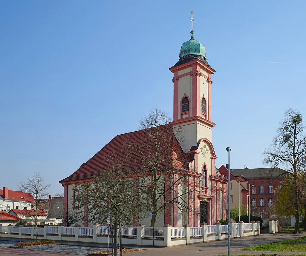 Dessau-Roßlau, Ortsteil Roßlau, Katholische Kirche Herz Jesu.