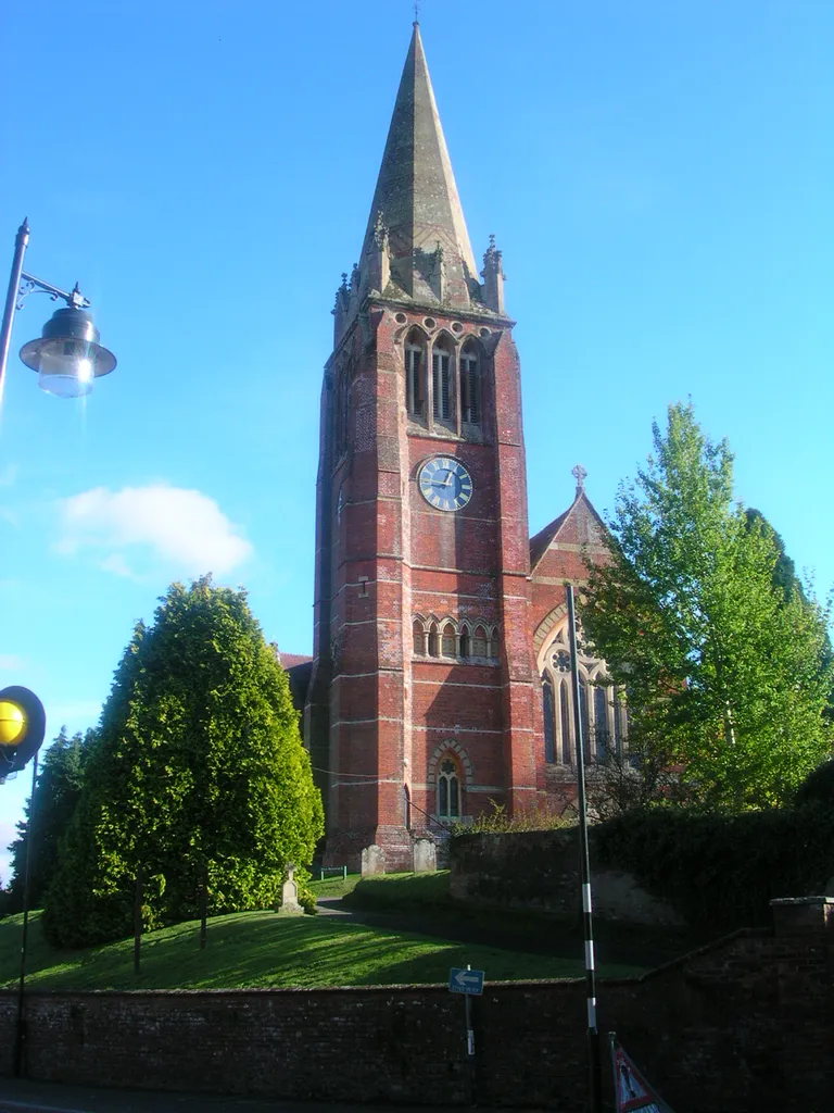 Northwest tower of St Michael and All Angels parish church, Lyndhurst, Hampshire