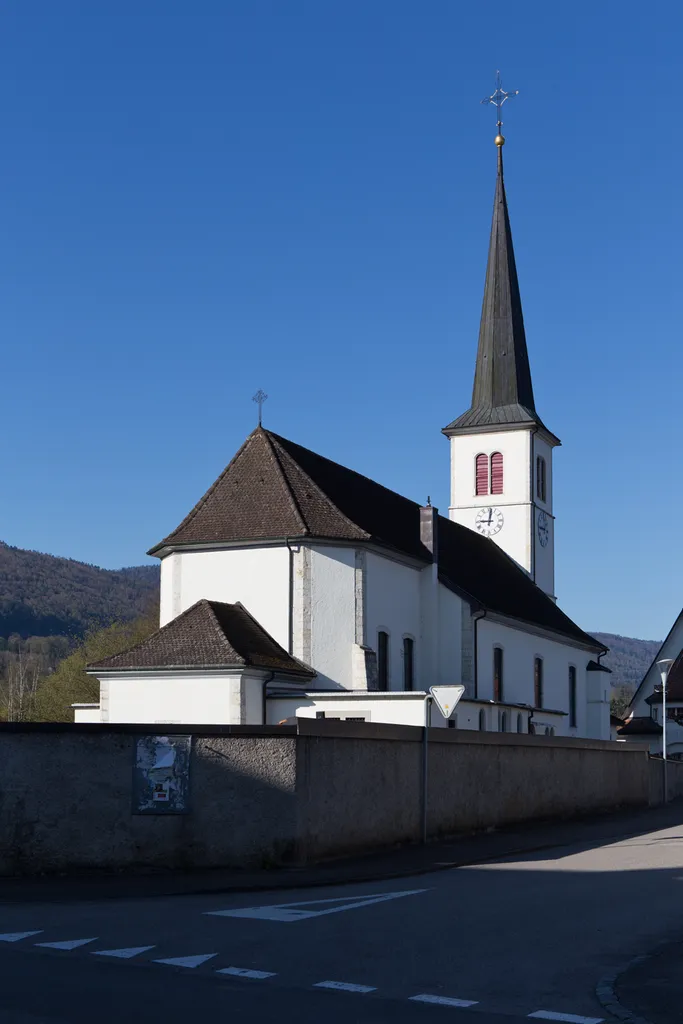 Pfarrkirche von Courrendlin (JU)