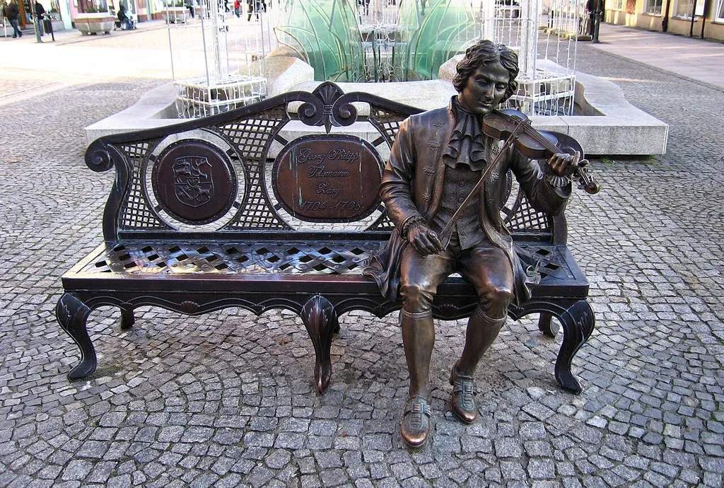 Georg Philipp Telemann Bench in Żary