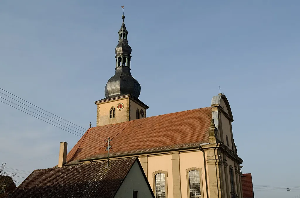Hofheim, Ostheim, Katholische Filialkirche St. Nikolaus