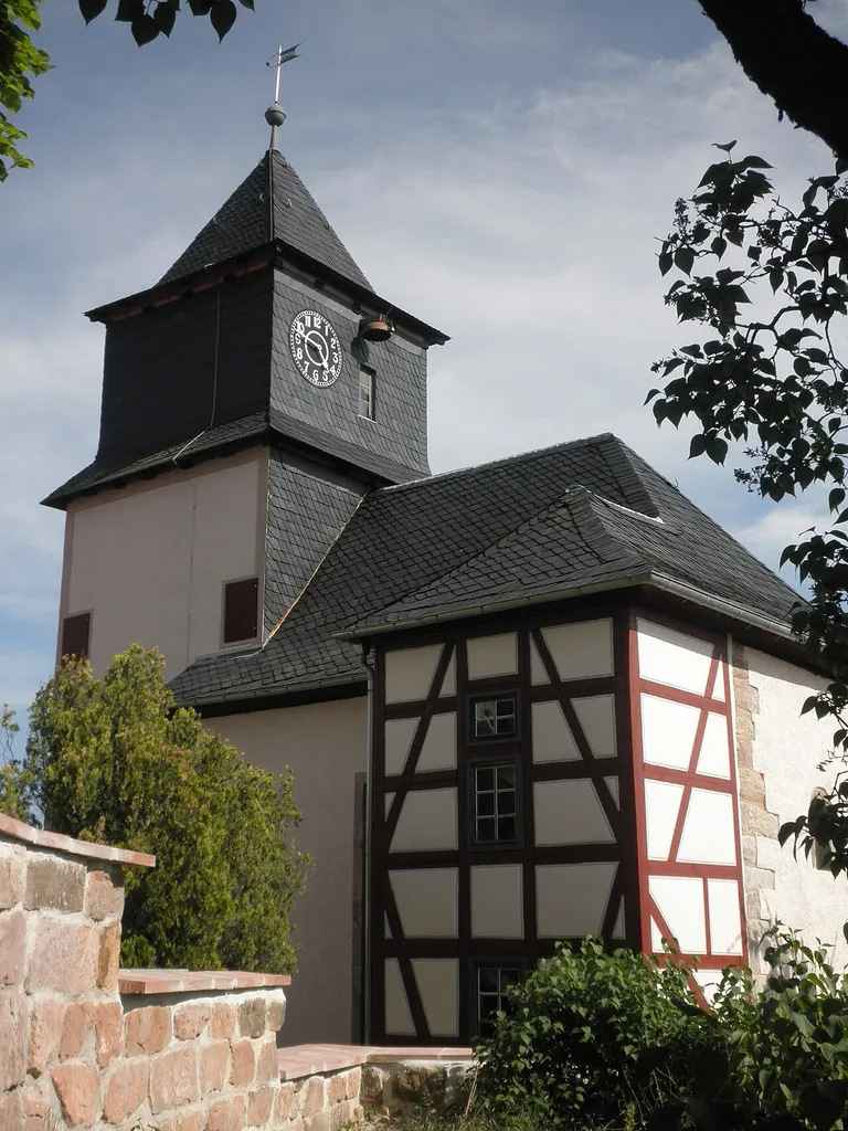 Church in Eichenberg (bei Jena) in Thuringia