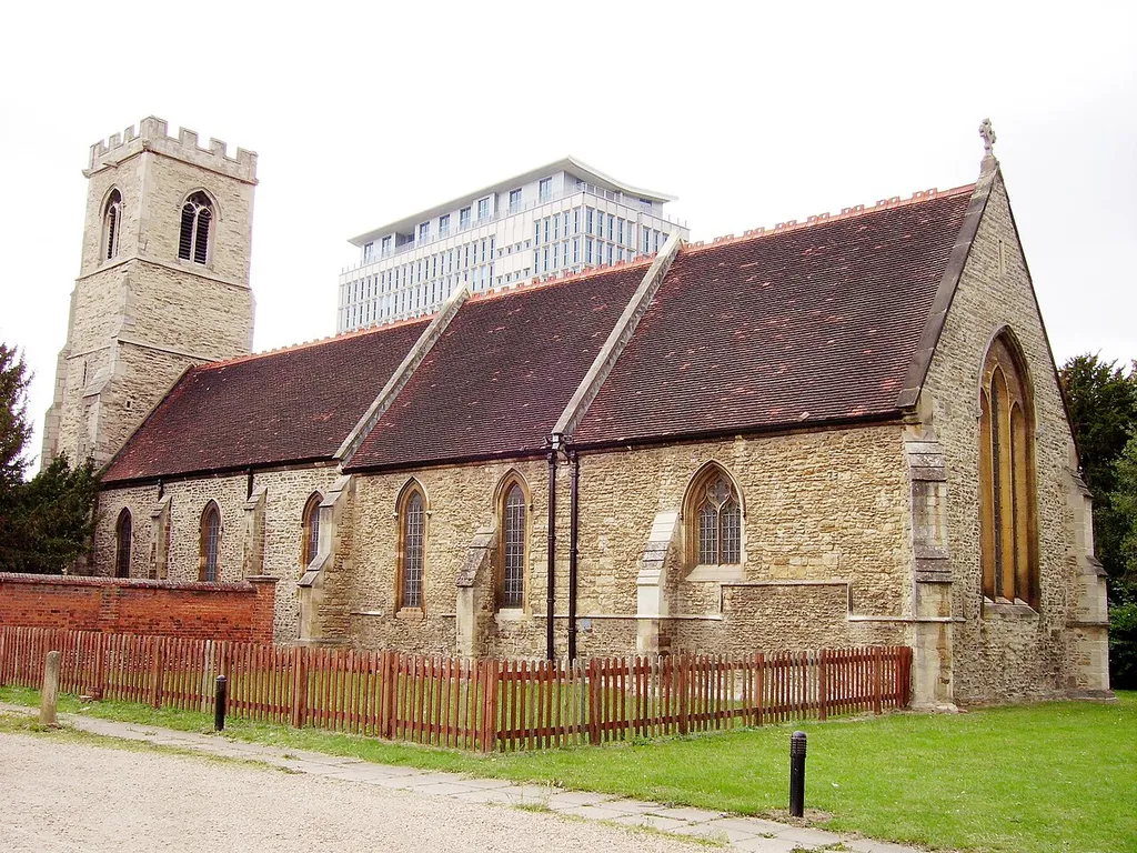 St John's church on St Johns Street, Bedford.