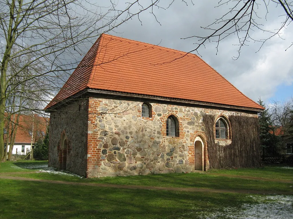 Church in Groß Niendorf, district Ludwigslust-Parchim, Mecklenburg-Vorpommern, Germany