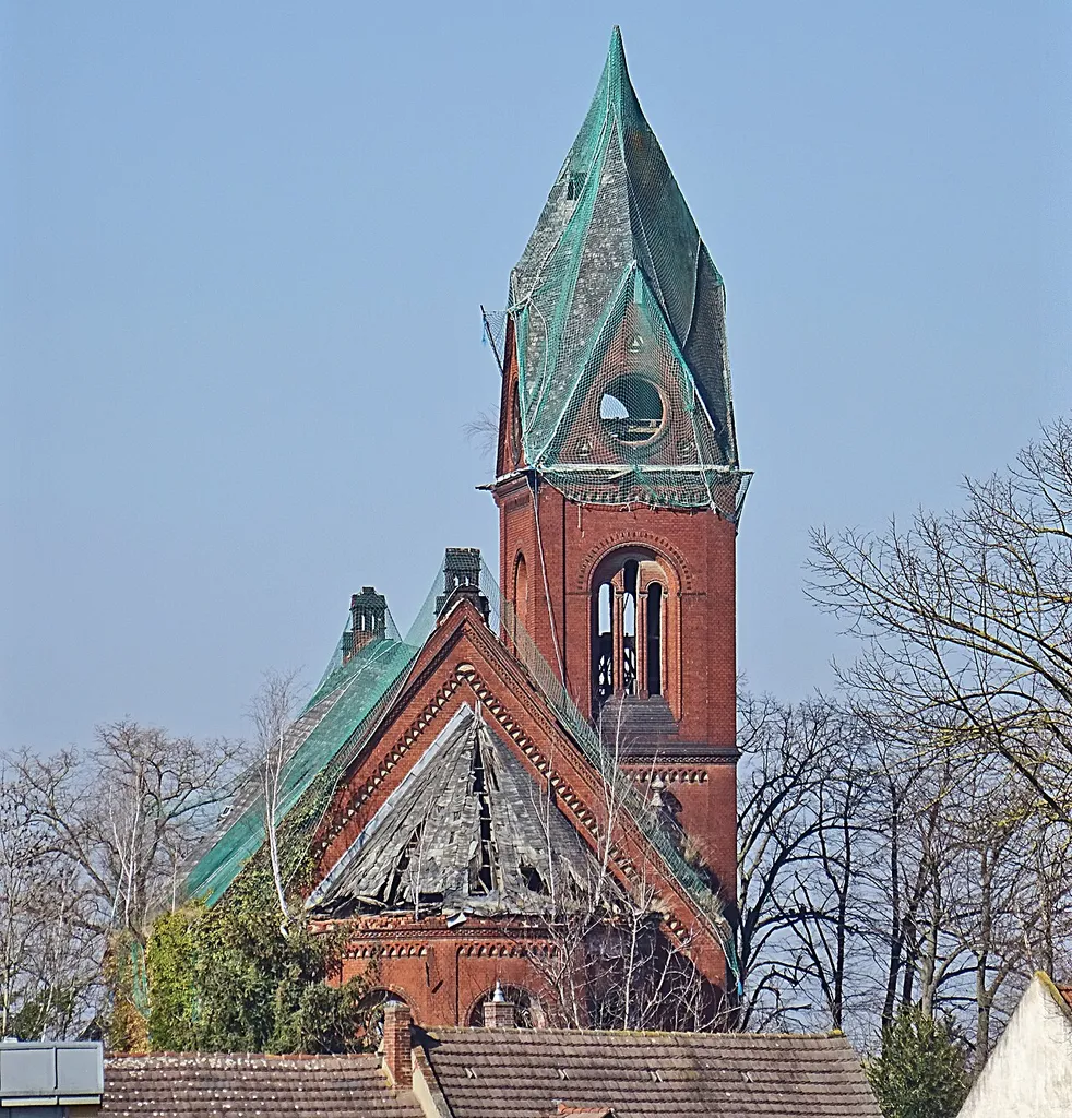Ruine der alten Dorfkirche (Waldau Bernburg)