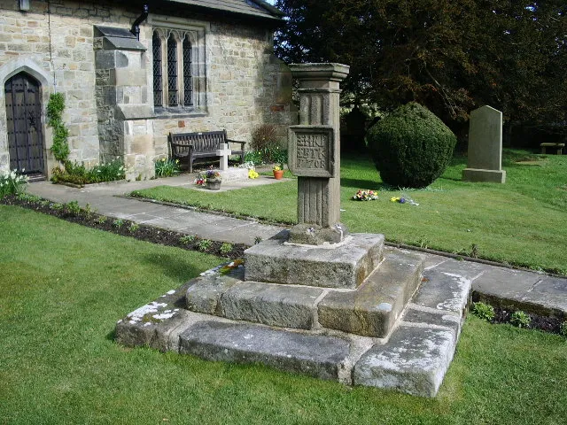 Sundial in St Bartholomew's parish churchyard, Chipping, Lancashire