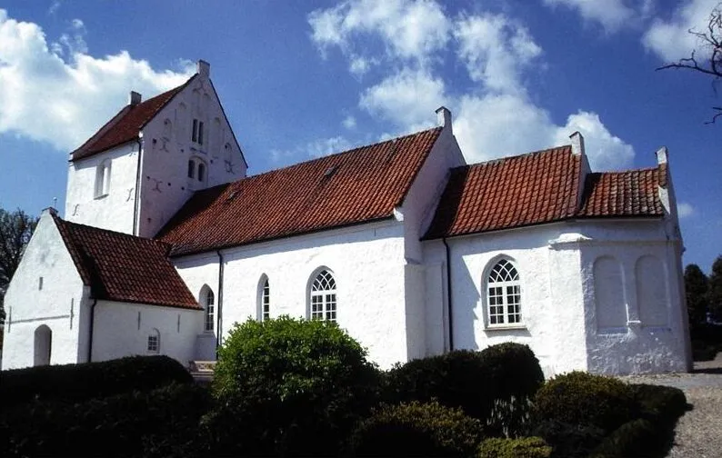 Vallekilde Kirke i Danmark. Vallekilde kirke