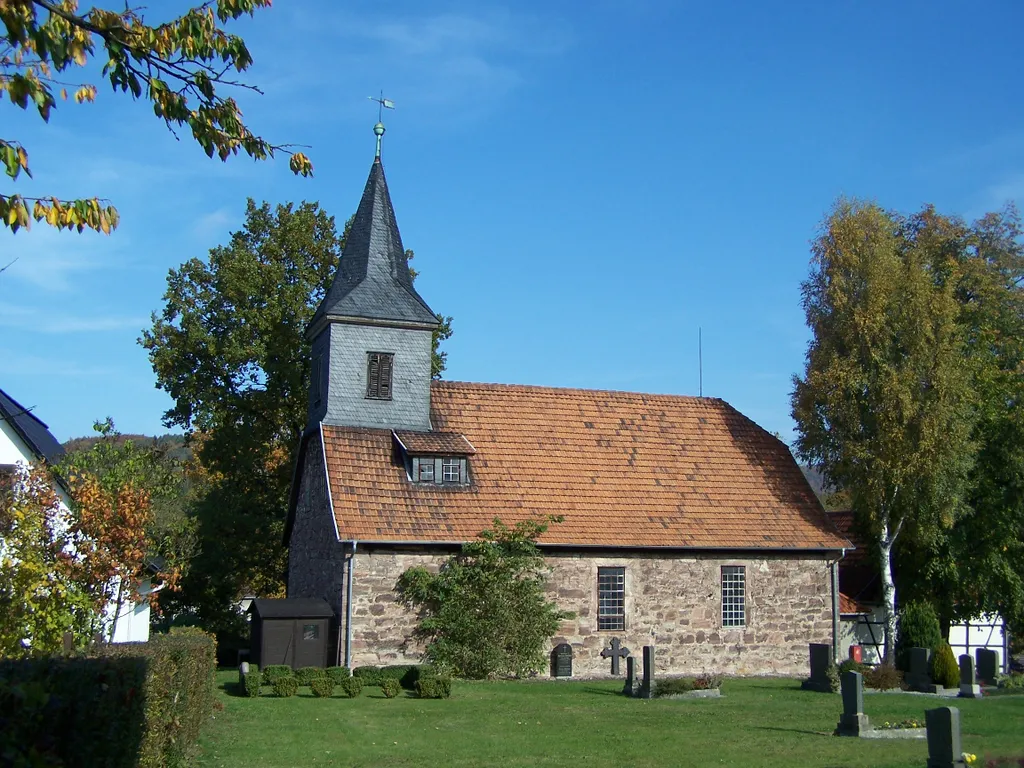 The church in Schönau/Hörsel.